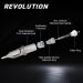 EZTAT2 Revolution Tattoo Cartridge Needles 5RL #12 - 20Pcs Standard Round Liner Long Taper with Membrane for Tattoo Machine - Buy Online on SooperMarket.com