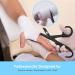 MOVOCA 7.5 Medical Scissors with Carabiner - Bandage Trauma Shears for Doctors, Nurses, EMT, EMS - Stainless Steel, Non-Stick Blades - Black - Buy Online on SooperMarket.com