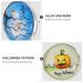 EXCEART 15 Pairs Halloween Earrings Men's Suits Black Stud Earrings for Men Creative Earrings Spider Round - Buy Online on SooperMarket.com