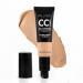 Palladio Full-Coverage Color Correction CC Cream, Oil-Free with Peptides & Vitamin C, Best for Correcting Redness and Uneven Skin Tone, Buildable Foundation Coverage (Med 30N, Neutral Undertone)