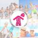 UPF 50+ Sun Protection Baby Girl One Piece Swimwear Suit with Sun Hat - 3-6 Months Rose - Buy Online on SooperMarket.com