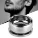 Premium Shaving Soap Peel for Men Wet Shaving Cup with Silver Metal Shell Lid & Anti-Skid Base - Buy Online on SooperMarket.com