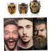 Skull Foam Bowl Stainless Steel Shaving Bowl Foaming Soap Bowl Men's Facial Cleansing Skull Beard Soap Foam Bowl Facial Hair Beard Brush Mug Skull - Buy Online on SooperMarket.com