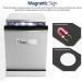HOLIDYOYO Dishwasher Magnet Clean Dirty Sign Non-scratching Sticky Tab Clean Dirty Running Empty Magnet Lissabergs Slide Indicator for Better Kitchen Home - Buy Online on SooperMarket.com