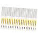 Healeved 20 Pcs White Lying Silkworm Pen Pencil Eyeshadow Stick White Eye Pencil Eye Shadow Pen Abs