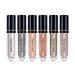 POFET 6pcs/set Shinning Eyeshadow Liquid Makeup Glitter Glow Eye Shadow Shimmer - B as described