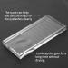 Buy Crystal Glass Eyelash Pallet - Durable Transparent Adhesive Holder for Extensions & Makeup - Buy Online on SooperMarket.com