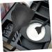 2pcs Hair Mask Cover Hair Sprays Hairspray Masks Haircut Mask Protector Hair Cutting Protector Barber Mask Hair Spray Protective Black Plastic - Buy Online on SooperMarket.com