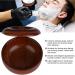 Raguso Wooden Shaving Bowl 10x10x6 - Sturdy Rubberwood with Lid for Men s Foaming Shaving Cream | International Shipping Available - Buy Online on SooperMarket.com