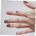 WOONEKY Nail Gems 1 Glass Chip DIY Nail Art Crushed Glass DIY Epoxy Fillers Flower Bulk Shiny Nail Stickers Nails Rhinestones Colored Glass in Bulk Colorful Vase Manicure Nail Stone 0.5X0.3cm Rosy - Buy Online on SooperMarket.com