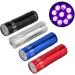 OSALADI 9 Uv Flashlight Mini Uv Nail Lamp Portabel Torch Mini Uv Touch Uv Led Flashlight Money Detector Light Mini for Nails Glow in Dark Flashlights Led Nail Lamp Portable Jewelry - Buy Online on SooperMarket.com