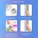 Closer Skin Moisture Tester Fluorescent Agent Detector LCD Display Skin Moisture Meter - Buy Online on SooperMarket.com