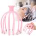 Head Massage Spider - Pink Scalp Massage Brush & Stress Reduction Device | Ultimate Hair Therapy Tool - Buy Online on SooperMarket.com