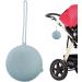 Bexdug Silicone Pacifier Bag | Travel Organizer for Kids | Stainless Steel Zip | Store Pacifiers Keys Lip Balm & More - Blue - Buy Online on SooperMarket.com