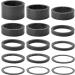 Fengek 15 Pcs Carbon Fiber Bicycle Headset Spacer Kit - 7 Sizes for 1-1/8 Inch Stem - 1mm to 20mm - Buy Online on SooperMarket.com