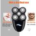 5-in-1 Electric Shaver for Men - Rechargeable Razors Nose & Ear Trimmer Hair Clipper & Facial Cleaning Brush - Ultimate Grooming Solution - Buy Online on SooperMarket.com