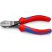 Knipex High Leverage Diagonal Cutter black atramentized with multi-component grips 160 mm (self-service card/blister) 74 02 160 SB Multi-component Grips Blue/Red 160 mm atramentized on self-service card - Buy Online on SooperMarket.com