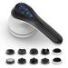 Body Sculpting Machine, Cellulite Massager with Wireless Handheld, Massagers Handheld Deep Tissue with Touch Screen, Lymphatic Drainage Machine with 9 Massage Attachment, Wireless Electric Massager Black