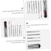 KALLORY 2 Sets 7pcs Stainless Steel Ear Cleaning Tool Set - Ear Care Nursing Spring Tool for Gentle Ear Cleaning - Cosmetic Silver - Pack of 2 - Buy Online on SooperMarket.com