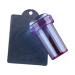 wirlsweal Nail Art Stamper Easy Storage Portable Reusable Nail Tool Stamp Seal for Fingernails Nail Stamp Trendy for Ladies Purple