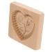 1pc Biscuit Mold Biscuits Embossing Baking Tool Creative Cookie Mold Biscuit Baking Mold Kitchen Cookie Mold Fondant Mold Kitchen Utensil Modeling Log Kitchen Supplies 10X10X2CM Rose