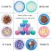 Sonku 10 Pack Small Plastic Travel Containers - TSA Approved Leakproof Mini Cosmetic Jars - 20ml Per Piece - Includes Mini Spatulas - Ideal for Toiletries, Makeup, Cream, Slime - Buy Online on SooperMarket.com