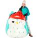 BigMouth x Squishmallows Snow Tube | Large Winston The Owl Inflatable Sled for Kids and Adults - Buy Online on SooperMarket.com