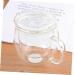 Zerodeko 2pcs Tea Filter Cup Drinking Milk Mug Cup Kettle Water Tea Cup Clear Tea Kettle Tea Infuser Mug Filtering Clear Tumbler Clear Tea Cup Filter Tea Cup Water Cup Office Glass Transparentx2pcs 11x9cmx2pcs - Buy Online on SooperMarket.com