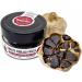 Tasting package consisting of honey mousse and peeled cloves - all with/from black garlic - fermented for 90 days - from Las Pedroneras Spain - Buy Online on SooperMarket.com