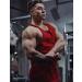 Babioboa Men's 3 Pack Gym Workout Tank Tops - X-Large Black/Grey/Red - Buy Online on SooperMarket.com
