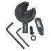 DEVMO Arrow Rest with Extra Brush Compatible with Compound Recurve Bow Hunting Left and Right Hand