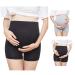FEOYA Maternity Shorts Knickers High Elastic Cotton Safety Shorts Pants 2pcs 2XL (132-165) High Waist 02