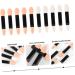 Beavorty 20pcs Makeup Professional Double- End Eyeshadow Makeup Eyeshadow Brush Set Miss M As Shown - Buy Online on SooperMarket.com