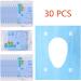 30 Disposable Toilet Seat Covers | Individually Wrapped | Waterproof | Travel, Pregnant, Kids, Toddler Potty Training | Large Size 16x24 Inch - Buy Online on SooperMarket.com