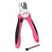 BUGALUGS Dog nails clippers & Cat Nail Clippers - Nail Trimmer with Safety Guard & Dog Nail File. Suitable for Pets Dogs Puppy Cats Kitten Nails & Claws. Pet Grooming Supplies (Medium to Large)