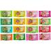 Japanese Samurai Hot Spring Carbonated Bath Bomb Assortment Pack - 45g x 80 Packages, 16 Scents (Forest, Yuzu, Peach, Rose) - Buy Online on SooperMarket.com