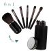 Buy Mikinona Makeup Brush Set - 1 Set with Holder & Lid | Travel-Friendly Cosmetic Organizer - Perfect for Vanity - Buy Online on SooperMarket.com