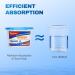 Vacplus 12 Pack Moisture Absorbers - 10.5 Oz Humidity & Odor Eliminators for Bathroom Closet & Kitchen - Fragrance Free - Blue - Buy Online on SooperMarket.com