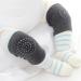 Kalevel Baby Crawling Anti-Slip Knee Pads - 2 Pairs Navy Blue + Dark Grey Knee Sleeve Protector for Infant Toddler Boy Girl - Buy Online on SooperMarket.com