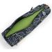 ELENTURE Yoga Mat Bag - Navy Blue Leaf | Full-Zip Carrier for 1/4 1/3 Thick Mats | Gym Bag with Pockets and Adjustable Strap - Buy Online on SooperMarket.com