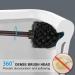 Toilet Bowl Brush Holder Set: 2 Pack Modern Deep Cleaning Bathroom Toilet Scrubber with Caddy for rv - Rim Decorative Accessories Cleaner Brushes for Toilet - Bronze A-bronze - Buy Online on SooperMarket.com