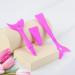 3pcs Reusable Silicone Eyeshadow and Mascara Shield Applicator Guard Pads Stencils Wing Tip Portable Easy Makeup Tool for Face Cream Mask - Buy Online on SooperMarket.com