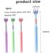 Buy 4PC Manual Toothbrush Set - 3 Page Bristle Path for Complete Dental Care - International Shipping - Buy Online on SooperMarket.com