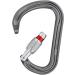 Petzl William Locking Carabiner for Belaying Gray SCREW-LOCK - High-Quality Climbing Gear - Buy Online on SooperMarket.com