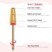 BNG 5-in-1 Carbide Nail Drill Bit for Fast Acrylic & Hard Gel Removal - Tungsten Steel Manicure Pedicure Tool - Fine Gold - Buy Online on SooperMarket.com