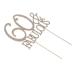 Vaguelly 60 Cupcake Appetizer Picks Birthday Cake Decor Dessert Toppers Party Food Picks Number Cake Decorations Crystal Birthday Acrylic Cake Picks Glitter Big Crown Bride Golden Size 1
