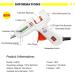 GoGoPanda 40W Electric Hot Melt Glue Gun Set | Professional DIY Crafts Repair Tool | 110V | Color Glue Stick4 Included - Buy Online on SooperMarket.com