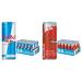 Red Bull Energy Drink Sugar Free 250 millilitre (Pack of 24) & Energy Drink Watermelon Sugarfree 250ml (24pk)