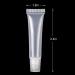 ZOKLU 13ML Refillable Lip Gloss Balm Tubes - Clear Cosmetic Containers (Pack of 90) - Buy Online on SooperMarket.com