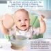 Kyraton Baby Bowls | Suction Bowls with Straw and Spoon | Unbreakable & Reusable | Light Blue | Slip Resistant & Durable - Buy Online on SooperMarket.com